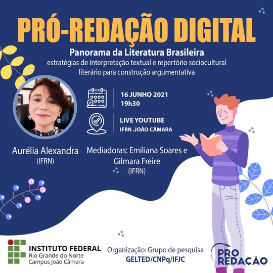 #8112 Divulgado próxima aula do Pró-redação