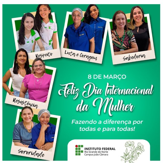 #8125 08 de março – nossa homenagem pelo Dia Internacional da Mulher