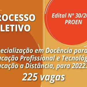 #8379 IFRN divulga 225 vagas para cursos de Especialização em Docência