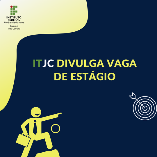 #8498 ITJC divulga vaga de estágio