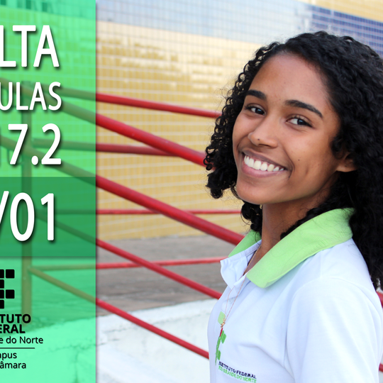 #8507 Aulas do semestre 2017.2 retornam nesta quarta-feira (24)