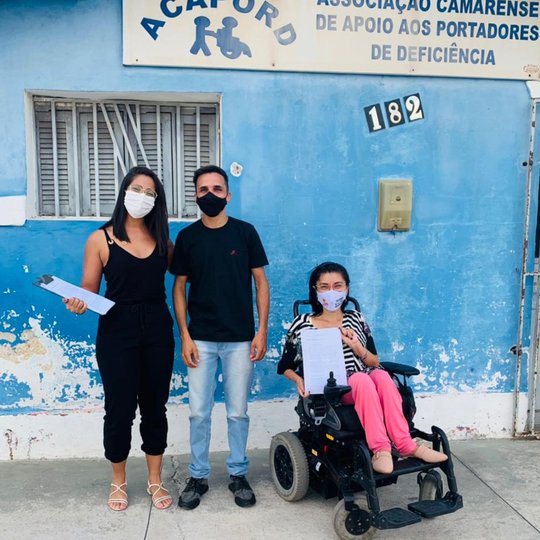 #8593 Campus realiza doação de alimento à ACAPORD