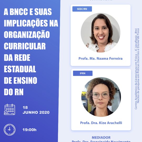 #8619 A BNCC NO ESTADO DO RIO GRANDE DO NORTE