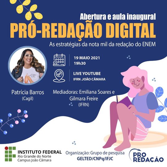 #8626 Aula inaugural do Pró-redação