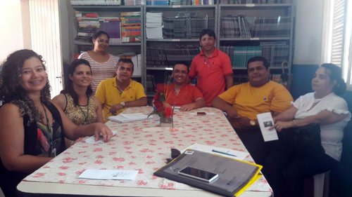 Servidoras da Biblioteca do Campus visitaram 06 (seis) escolas da cidade de João Câmara/RN para divulgar o Projeto