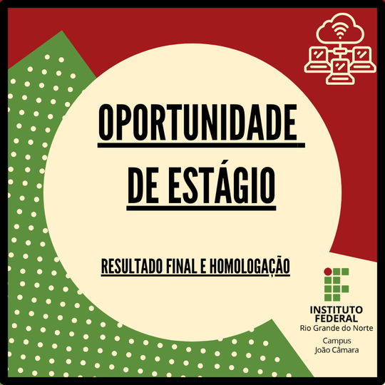 #8689 Resultado Final do Processo Seletivo de Estagiário na área de T.I.