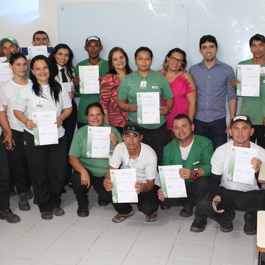 #8789 Terceirizados do Campus João Câmara participam de curso de capacitação