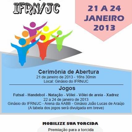 #8802 Será realizada a segunda edição dos Jogos Internos no Câmpus João Câmara