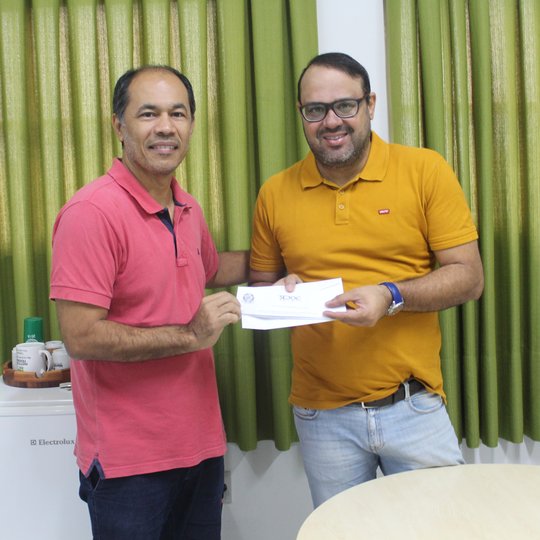 #8811 Organização do IV SEDOC inicia a entrega dos convites com o Diretor-Geral do Campus João Câmara