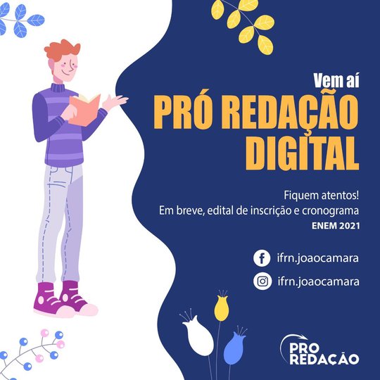 #8895 Vem aí o Pró-redação!