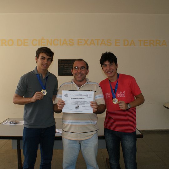 #8964 Alunos do Câmpus João Câmara são premiados na OMRN