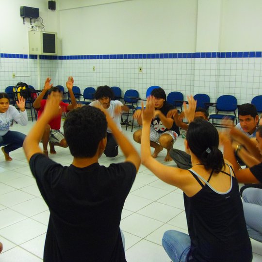 #8969 Primeiro dia da Oficina de Práticas Corporais foi realizada 