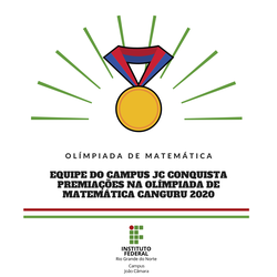 #8982 Equipe do campus jc conquista premiações na olímpiada de matemática Canguru 2020