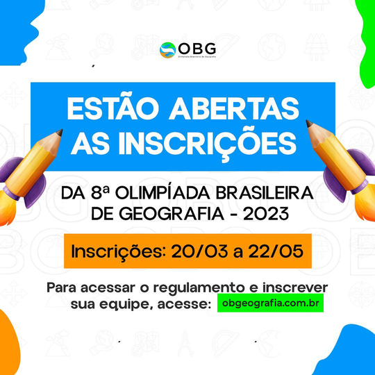 Olimpíada Brasileira de Geografia 2023