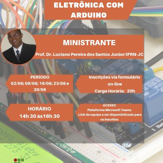 #9167 Coordenação de Pesquisa e Inovação divulga  Minicurso de Introdução à Eletrônica com Arduino