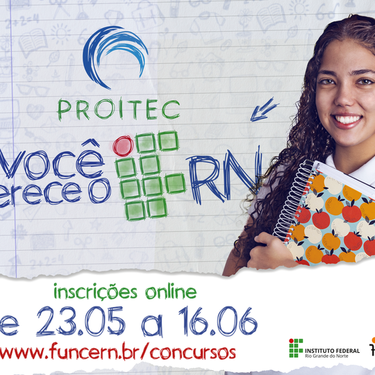 #9229 IFRN divulga edital para o Programa de Iniciação Tecnológica e Cidadania