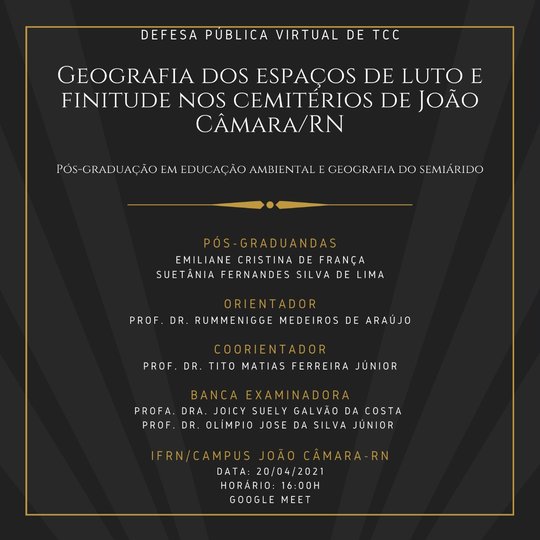 #9260 Banca de Defesa de Trabalho de Conclusão de Curso 