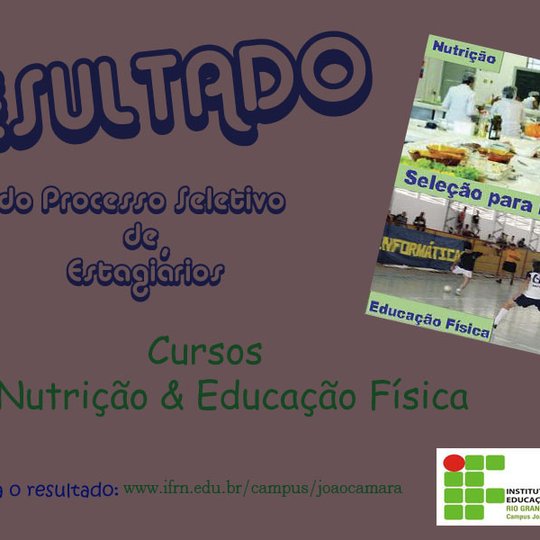 #9268 Divulgado resultado de seleção de estagiários
