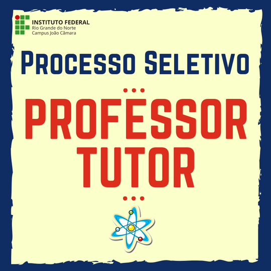 #9295 Inscrições para o Processo Seletivo de Professor Tutor - PET Física