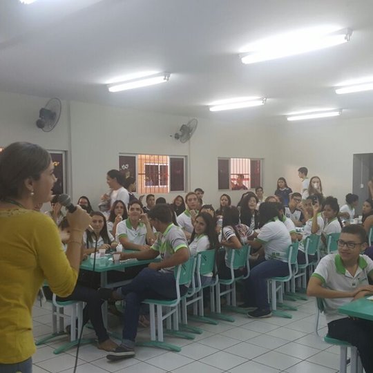 #9434 Setor de Saúde do campus Caicó faz intervenção pré-carnaval com alunos