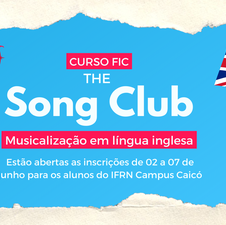 #9458 Lista dos selecionados para o curso FIC The Song Club: musicalização em língua inglesa