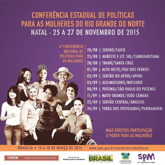 #9545 Conferências Territoriais de Políticas Públicas para as Mulheres