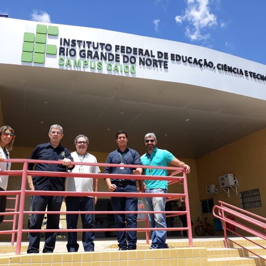 #9576 IFRN Caicó recebe visita da PROPI