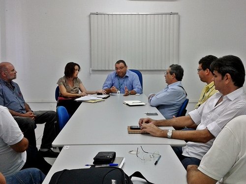 Reunião aconteceu no IFRN Caicó na manhã desta quinta-feira (13), contando com a presença da gestão do câmpus e de representantes do estado e município