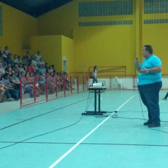 #9909 Reunião de pais reúne comunidade escolar no ginásio do IFRN