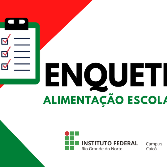 #9938 Enquete para os estudantes interessados na alimentação escolar