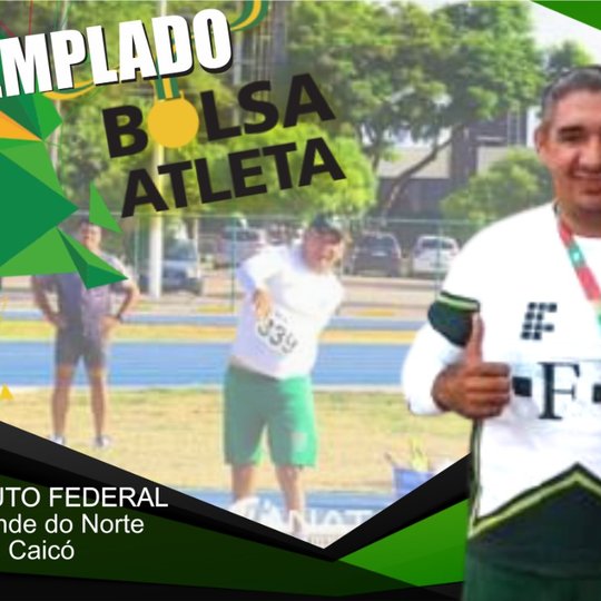 #9950 Aluno da Licenciatura em Física é selecionado no Programa Bolsa Atleta