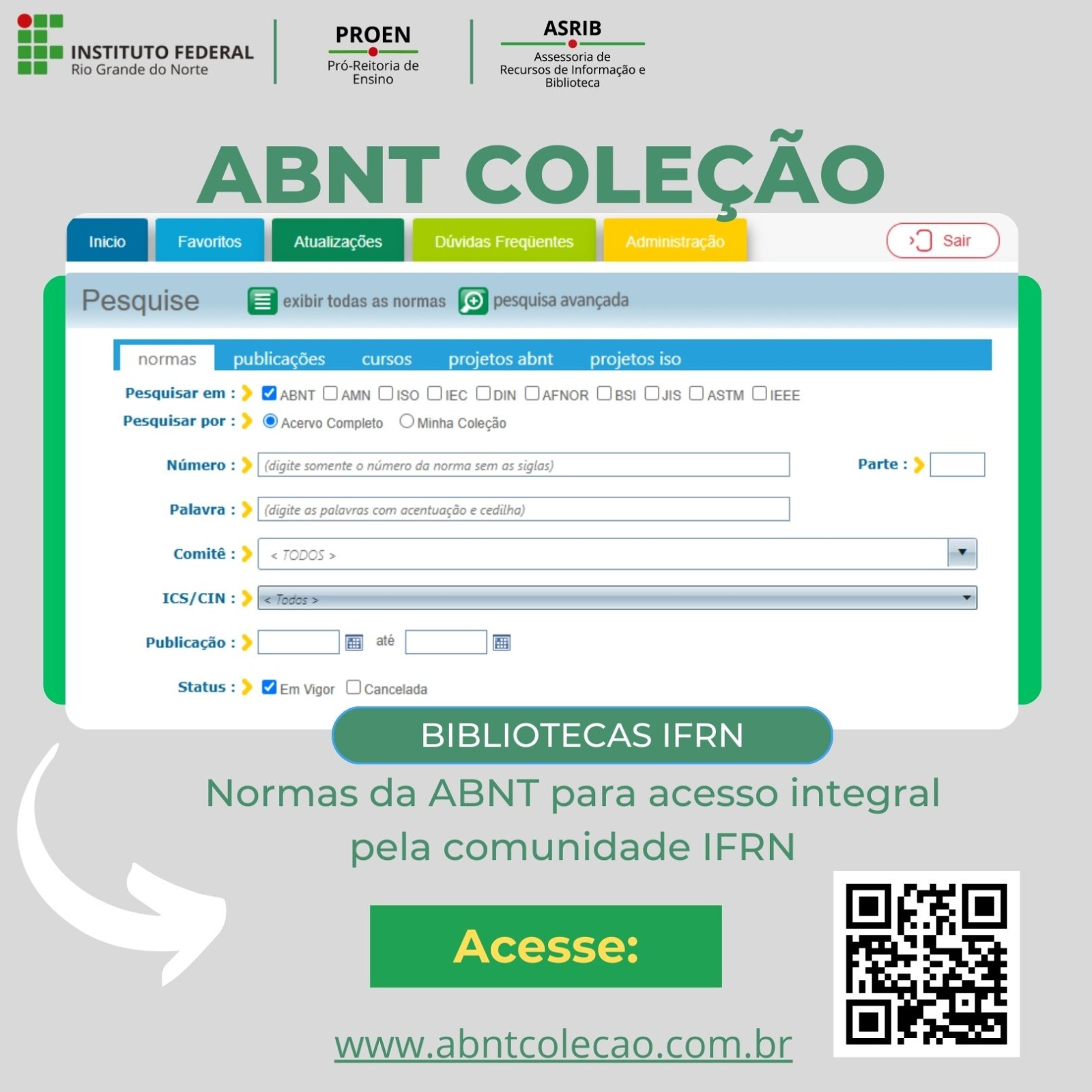 Acesse as normas da ABNT com facilidade!