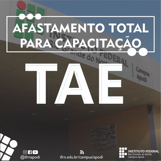 AFASTAMENTO TAE 2