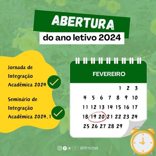 Abertura Ano Letivo 2024