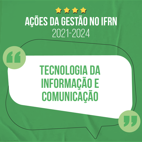 Ações da Gestão 2021-2024