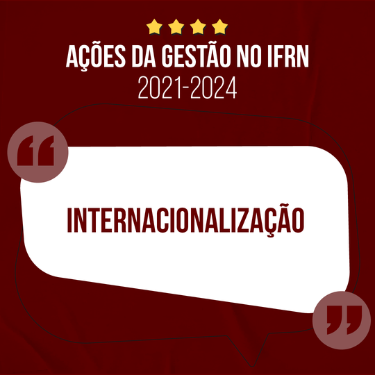 Internacionalização