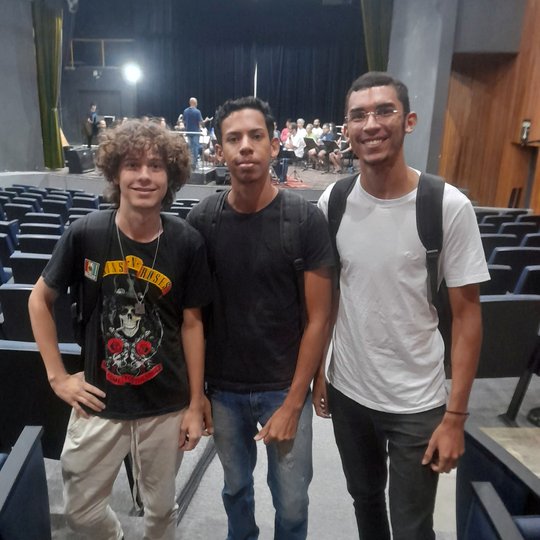 Alunos aprovados em Música JC