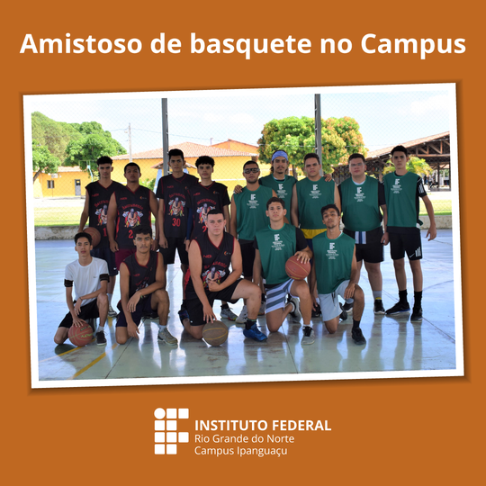 Amistoso de basquete 18/07/23 - Capa