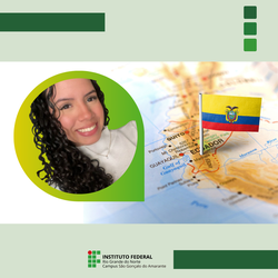 Ana Laura vai intercâmbio Equador - Card Portal