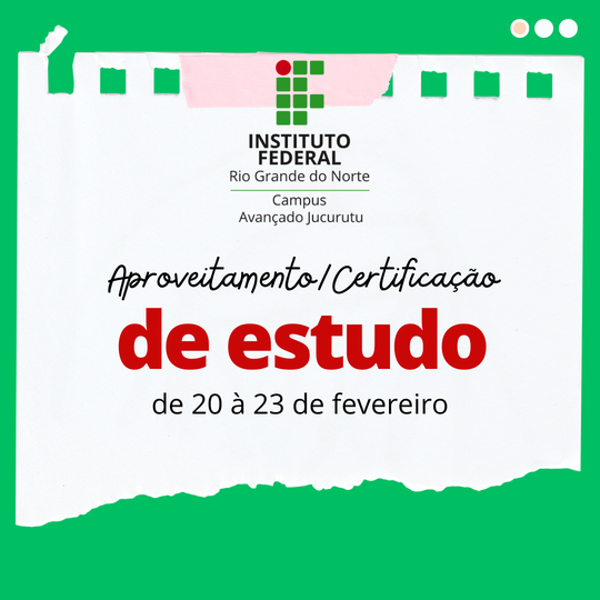 AproveitamentoCertificação de Estudos (1)