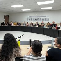 Reunião com a equipe do projeto Arquitetura e Modelagem de Processos na Reitoria