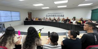 Reunião com a equipe do projeto Arquitetura e Modelagem de Processos na Reitoria