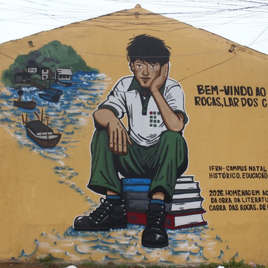 Arte Cabra das Rocas Nescau