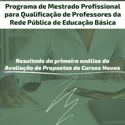 Programa de Mestrado Profissional para Qualificação de Professores da Rede Pública de Educação Básica Portal