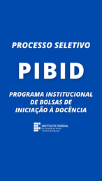 Banner PIBID