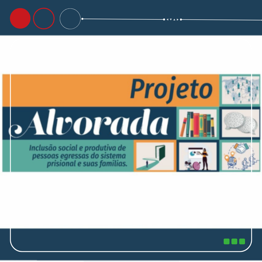 Banner projeto alvorada - Capa notícia