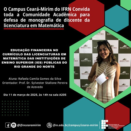 Defesa de Monografia - Rafaela Camila