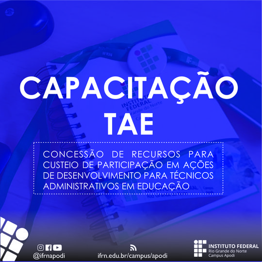 CAPACITAÇÃO TAE