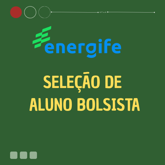 ENERGIFE aluno bolsista