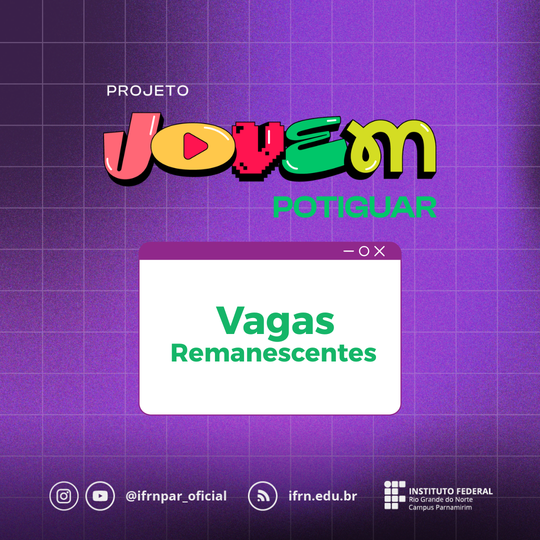Capa - Vagas Remanescentes